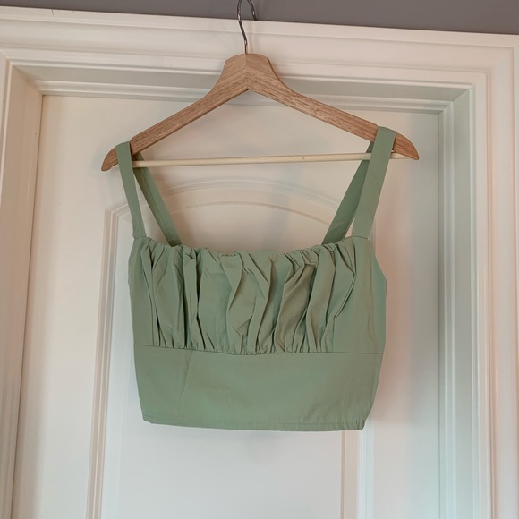 NWOT Shein Cropped Tank Top (US M) - Picture 1 of 8